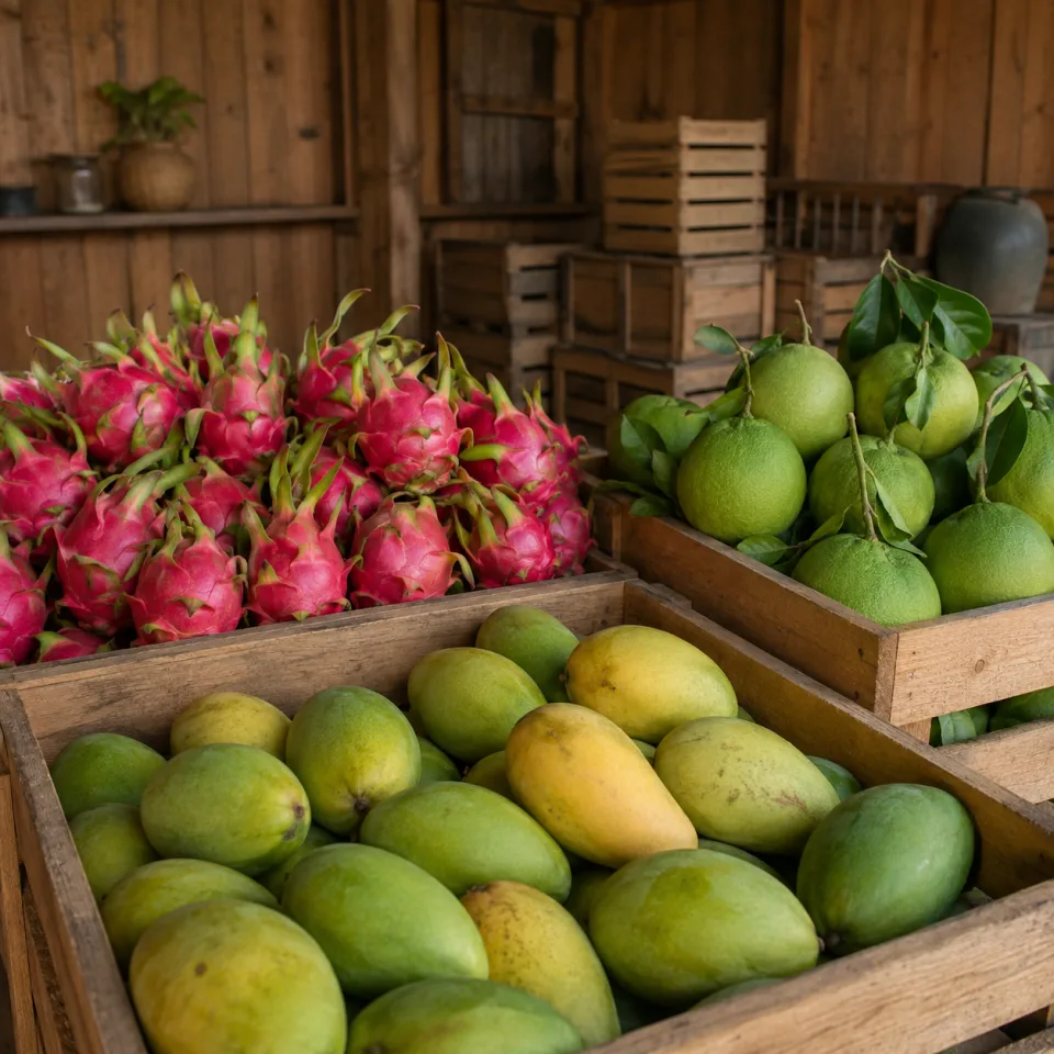 Vườn rau của Nước Mắm Bà Hay